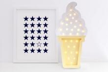 HappyMoon Ice Art.85970 Yellow White