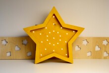 HappyMoon Star Art.NL STAR 17/1 Darkwood Ночник-светильник со светодиодами