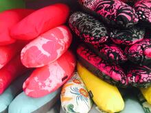 La Bebe™ Rich Cotton Nursing Maternity Pillow Art.85999 Lilly Boutique Eco 100% Natural Linen