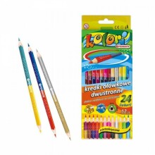 Colorino Kids Art.33046 Duo Colours Детские двухцветные карандаши 24 цвета/12 шт.