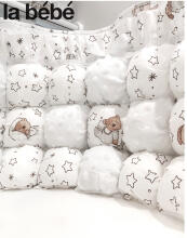 La Bebe™ Cloud L.Ed. Art.86018 Björn Cotton BomBon Bumper Bear 60cm