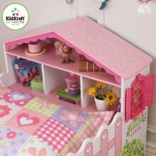 „Kidkraft Dollhouse Toddler“ lova Art. 76255 Vaikų lova 70x140 cm