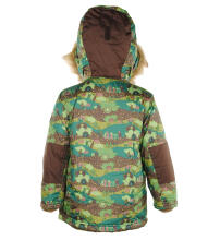 Huppa '14 - boys coat, Art. 1656BW, (92-104 cm), kiwi/coffee