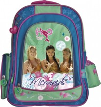 Patio Teen backpack kit H20, Школьный набор -  эргономичный рюкзак, пенал и мешочек для обуви  [портфель, ранец]  (HO-15 Ocean) Art.86088
