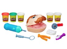 Hasbro Play-Doh Art. B5520 „Dr.Drill N Fill“ plastilino gamybos rinkinys - odontologas (Misteris Zubastiksas)