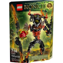 „Lego Bionicle 71313“ lavos žvėries konstruktorius „Lava“ - pabaisa 6136953