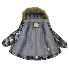 „Huppa'17 Winter Art“. 41480030-62248 Šilta kūdikių žieminė šiltų kostiumų striukė + kelnės (104–128 cm)