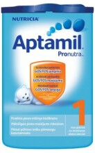Aptamil 1 Pronutra Art.86460 dirbtinio pieno mišinys kūdikiams, nuo pat gimimo, 300g
