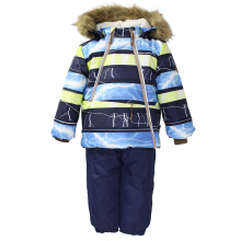 Huppa'17 Cullen Art.41920030-62347 Утепленный комплект термо куртка + штаны [раздельный комбинезон] для малышей (размер 80-104)
