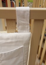 Erbesi Art.14011 Cuori White кармашек для мелочей на кроватку
