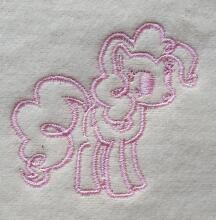 WOT ADCP 001/1 Pink Baby Blanket 100% Cotton 70x100 cm