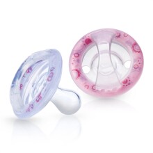 Nuby Cherry Natural Flex Art.5757 Pacifier silicone 0-6m