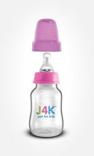 J4K Pink Art.JK002  Бутылочка для кормления  130 мл.