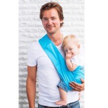 „MiniMonkey Baby Sling Unlimited Turquoise“ daugiafunkcinis kūdikio diržas