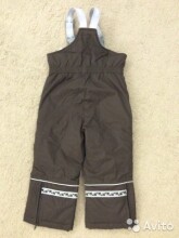 LENNE '16 Mix 15351B/812 Утепленные термо штаны [полу-комбинезон] для детей (Размеры 86-116 см)