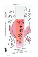 Nailmatic Kids Peach Art.Rollpeche Увлажняющий детский блеск для губ с витаминами 6,5 мл