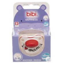 „Bibi Happines“ 111316 str. „I Love Mama Dental Silicone“ masalas 6-16 mėn