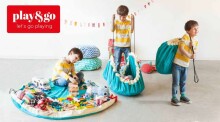 Play&Go Classic Collection Col.Red Mitmeotstarbeline vaip mänguasjade ja vaba aja veetmiseks, 140cm