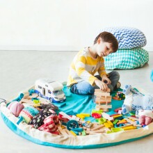 Play&Go Classic Collection Col.Grey Многофункциональный коврик для игрушек и отдыха