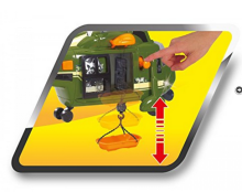 Simba Art.203308363B Sky Forse Вертолет функциональный со световыми и звуковыми эффектами 41 cm