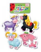 Roter Käfer Baby Puzzle Art.RK6010-03  Bērnu puzzle Ferma (Vladi Toys)