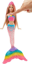 Mattel Barbie Art.DHC40 Кукла Радужная русалочка со световыми эффектами
