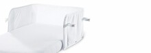 Aerosleep Bumper White Art.89293 Apmalīte bērnu gultiņai 60/120cm