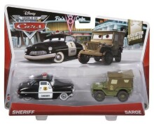 „Mattel BDW84 / Y0506 Disney Cars SHERIFF & SERGENT“ automobilio filmas iš filmo „Vagonai“