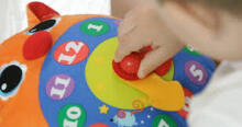 K's Kids Day N Night Owl Clock Art.KA10662
