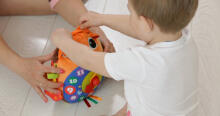 K's Kids Day N Night Owl Clock Art.KA10662