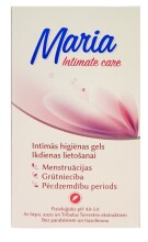 „Maria Intimate Care Art.89624“ intymios higienos gelis kasdieniniam naudojimui (mėnesinės, nėštumas, pogimdyminis laikotarpis), 200 ml