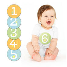 Pearhead Baby Milestone Stickers  Art.60032