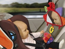 „K's Kids“ kūdikio galinio vaizdo veidrodis Prekės KA10569 veidrodis su žaislu