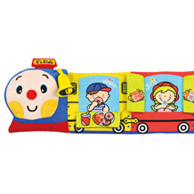 K's Kids Choo Choo Train Activity Bumper Art.KA10663 Bamperis uz gultu Lokomotīvs (ar skaņu)