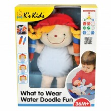 K's Kids What to wear Water Doodle Fun- Julia Art.KA10691 Кукла для игр в воде