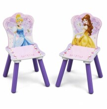 „Delta“ vaikų „Disney Princess Art.TT89511PS“ vaikų baldų komplektas-stalas ir 2 kėdės