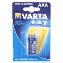 „Varta 4903/2“ - didelės energijos SPO šarminė baterija AAA 1,5 V LR03 (2 vnt.)