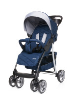 4 kūdikis '18 Guido plk. Tamsiai mėlynas vaikščiojantis / sportinių skėčių tipo vežimėlis