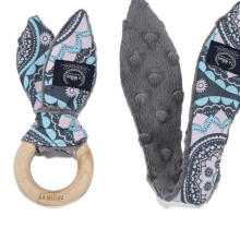 La Millou Art.56970 Woody Bunny - Mosaic-Grey 