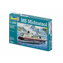Revell 05817 MS Midnatsol 1/1200 Сборная модель Круизный лайнер MS Midnatsol (Hurtigruten)