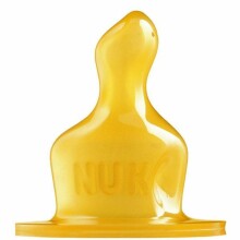 NUK Classic Lateksa knupītis pudelēm priekšlaicīgi dzimušajiem (M) pienam, 0 izm. 1gab. SG31