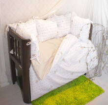 La bébé Boutique Bears Art.38843 bed bumper 210 cm