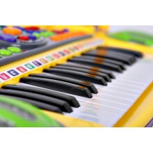 „PW Toys“ klaviatūros menas. IW677 Interaktyvus vaikų fortepijonas + mikrofonas
