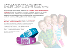 „HelpCodelife Kid Silicone Art“ HCL1GR (XS) Medicininis identifikatorius