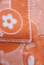 Mežroze Orange Art.89455 Высококачественное Детское Одеяло 100% хлопок 100x140