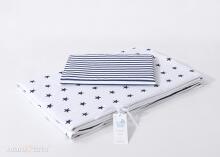 Mamo Tato Col. White&Blue Stars 60/90x120
