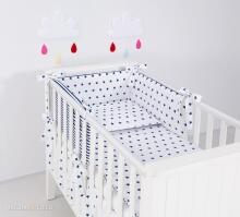 Mamo Tato Col. White&Blue Stars 60/90x120