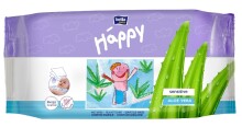 „Happy Sensitive Art.330527“ drėgnos servetėlės kūdikiams, 56 vnt.