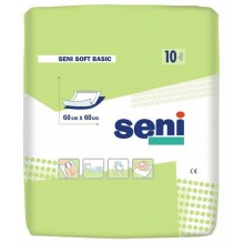 „Seni Soft Basic“, 340311, sugeriantys lakštai, 10 vnt. (60x60cm)